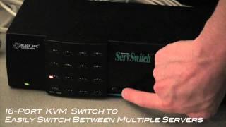 Black Box ServSwitch 16-Port KVM Switch