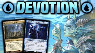  MONO BLUE DEVOTION... but it's Green... 【 PIONEER MTG Gameplay 】