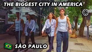  SÃO PAULO, THE BIGGEST CITY IN AMERICA, Brazil | 2023 【 4K UHD 】