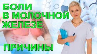 Почему болит грудь перед месячными. Боли в молочной железе причины. Гинеколог Екатерина Волкова.