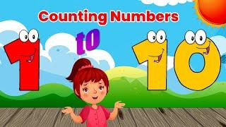 Counting Numbers (1 - 10) | Learn To Count from 1 to 10 Numbers - Kindergarten