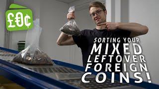 How do we sort your mixed world coins at Leftover Currency?