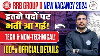 Railway New Vacancy 2024 | Railway Group D New Recruitment 2024 | RRB Group D New 32438 Vacancy 2024