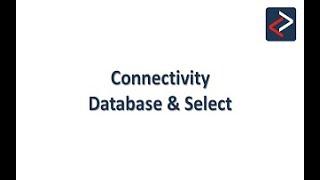 902 Database Connectivity of Item Group