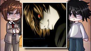 Death Note React To Yagami Light // Gacha Club