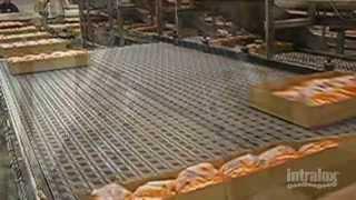 Horizontal Switch Transfer Conveyors by Multi-Conveyor (using licensed ARB technology by Intralox)