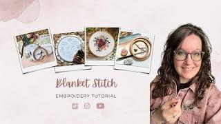 Blanket Stitch Leaf - Stitch Sampler II Intermediate