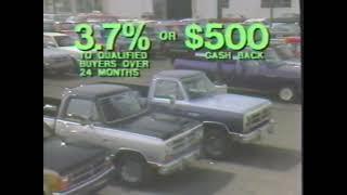 Don Miller Dodge | Spring Specials | 1987 WI Commercials