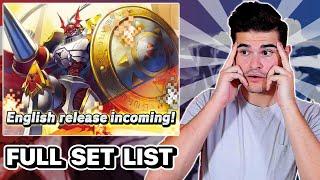 EVERYTHING WE KNOW ABOUT THE DIGIMON TCG ENGLISH RELEASE!! | Digimon Card Game (2020)