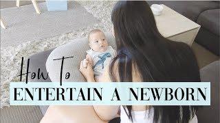 HOW TO ENTERTAIN A NEWBORN BABY | 0-3 Months