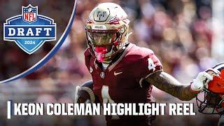 Keon Coleman Highlight Reel: Buffalo Bills select FSU WR with 33rd pick | 2024 NFL Draft