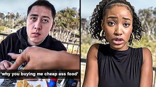 Entitled Woman Gets MAD At Man Who Brought Her Cheap Food...