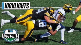 Michigan at Iowa | Highlights | Big Ten Football | Oct. 1, 2022