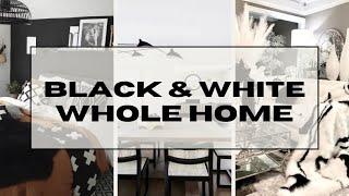 Black & White Whole Home Inspiration | Home Decor 101