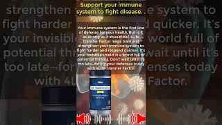 Support your immune system before it's too late. Benefits of Transfer Factor  #4life #immune