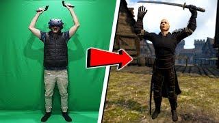Fighting in VR with full body tracking (amazing)