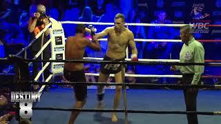 Ben Johnston (Australia) vs Areta Gilbert (New Zealand) Muay Thai