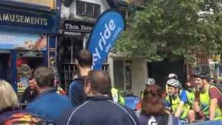 Start of the Preston SkyRide