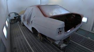 Восстанавливаем BMW E34 ПЕРЕВАРКА КУЗОВА ! Ч2