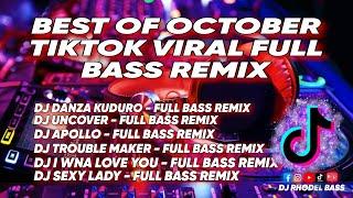  BEST OF OCTOBER MASHUP TIKTOK VIRAL SLOWED ( FULL BASS REMIX ) DJ RHODEL BASS