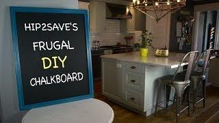 Frugal DIY Chalkboard