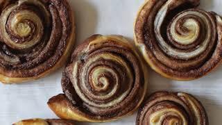 Easy Nutella Swirls