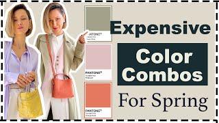 Expensive-Looking and Classy Color Combos For Spring | How To Wear Color like a PRO