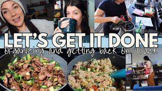 GET IT DONE VLOG + Make Ahead Freezer Friendly Dinner - Busy Mom Life