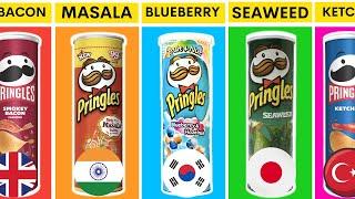 Pringles Flavors From Different Countries