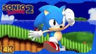 Sonic the Hedgehog 2: Absolute ⁴ᴷ Full Playthrough (All Chaos Emeralds, Sonic gameplay)