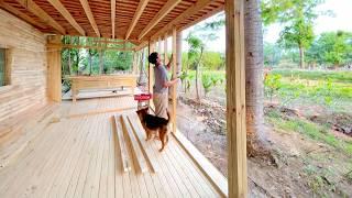 Renovating old house - the process of building a wood workshop took 49 days and is finally complete