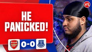 He Panicked! (@Bhavss14) | Arsenal 0-0 Everton