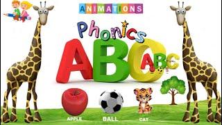 Multiple ABC Phonics Songs | Phonics Rhymes for Kids