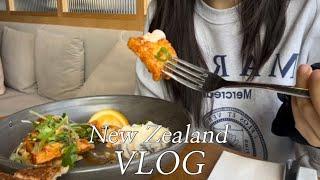 뉴질랜드 Vlog | 루프탑 바에서 기념일, 헬스장 가서 유산소만 하고 온 찐따가 나에요..., 홉슨빌 카페, 콩불 만들기, 볼링장