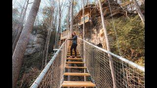 Cliff Dweller:  Extreme Treehouse at Red River Gorgeous, KY