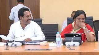 VISUALS OF AP CABINET MEETING BY AP CM AT SECRETARIAT ON 31012019