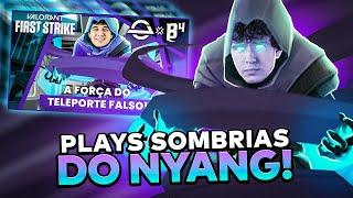 AS PLAYS MAIS SOMBRIAS DE OMEN! MELHORES MOMENTOS DO NYANG! - VALORANT