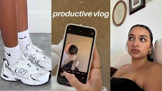 PRODUCTIVE & REALISTIC DAY IN MY LIFE  | working in fashion, vintage shopping in toronto, ootw