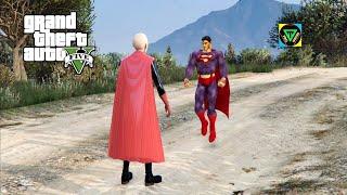 GTA5 - COSMIC ARMOUR SUPERMAN VS DARK SAITAMA!!!!!#gtavmods#cosmicarmoursuperman#darksaitama#vs