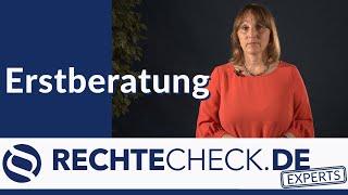 Erstberatung beim Rechtsanwalt