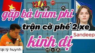 gặp bà trùm phi ,trận cờ phế 2 xe kinh dị -  cờ tướng 4k