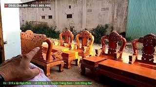 Chi Tiết và Báo Giá / đồ gỗ Mộc Nam Huy giao hàng ngày 23.10.2020