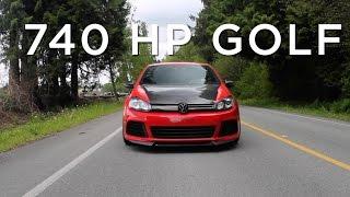 Insane 740 hp HPA VW Golf R | Driving.ca