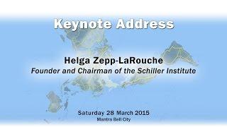 Panel 1 - Helga Zepp-LaRouche Keynote Address to Citizens Electoral Council of Australia