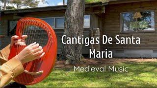 Cantigas De Santa Maria (Medieval Song) [Manor Lords] | Lyre Harp Cover & Tutorial