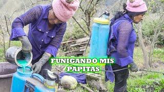 FUNIGANDO MIS PAPITAS | Señora Marianita