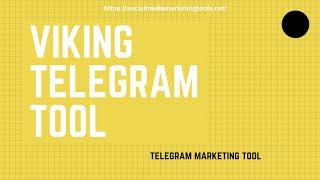 telegram marketing tool