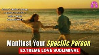 Listen for 5 mins & Your SP will go crazy after you  | Manifest Specific Person Subliminal