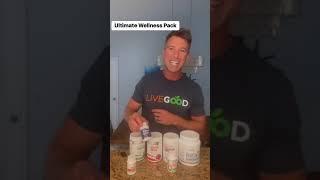 Achieve your wellness goals with LiveGood complete nutrient system Ultimate Wellness Pack