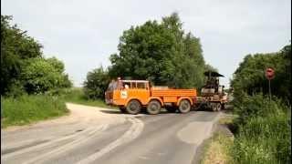 Tatra 813 6x6 a parní válec Mamut z ČKD